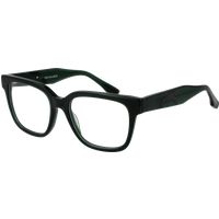 Grüne quadratische Vollrandbrille