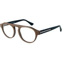 Brille mit runden Rahmen