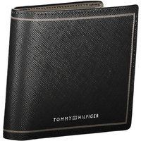 Leder-Bifold-Geldbörse mit Zierdetails