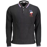 Herren Langarm Polohemd Klassische Passform