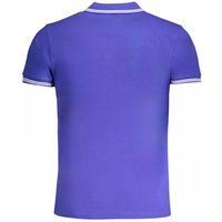 Polo-Shirt mit Streifenbesatz