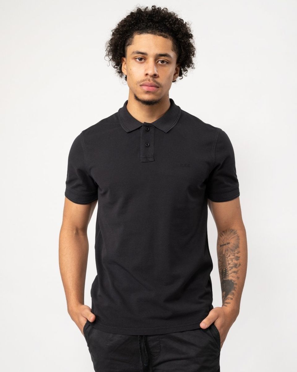 Regular Fit Baumwoll-Piqué Polo-Shirt