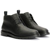 Tower London Armour Chukka Schnür-Lederstiefel für Herren in Schwarz
