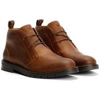 Tower London Armour Chukka Schnürstiefeletten aus Leder für Herren in Braun