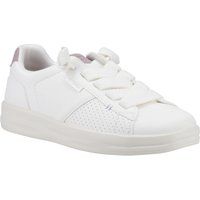 HEYDUDE Karina Duo Classic Polyurethan Damensneaker in Weiß