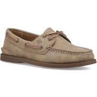 Sperry Authentische 2-Augen-Leder Bootschuhe für Herren in Tan