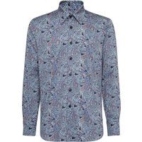 Baumwollhemd mit Paisley-Print