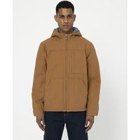 Herren Sherpa-gefütterte Duck Jacke mit Kapuze