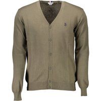 Klassische Strickjacke mit V-Ausschnitt
