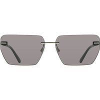Randlose geometrische Sonnenbrille