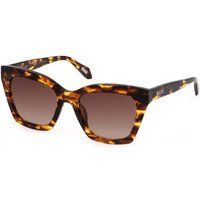 Quadratische Sonnenbrille mit Schildpattmuster