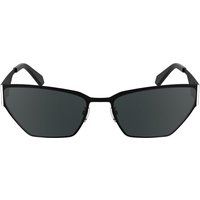 Elegante Katzenaugen-Sonnenbrille mit Metallrahmen