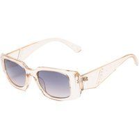Rechteckige Sonnenbrille mit Farbverlauf