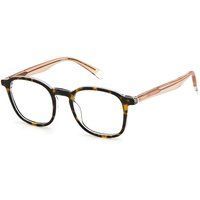 Eckige Brille Schildpatt-Rahmen