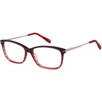 Pc8471 Rechteckige Brille Rote Rahmen