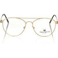 Ovale Metallrahmen-Brille