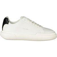 Weiße Leder-Sneakers