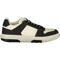 Zweifarbige lässige Court Sneakers