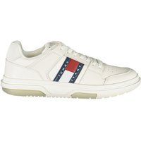 Retro inspirierte weiße Court Sneakers