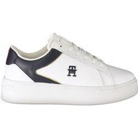 Moderne Plateau-Leder-Sneakers