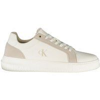 Creme Low-Top Canvas Sneakers