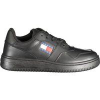 Court Sneakers mit Leder-Optik