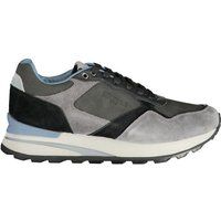 Retro Laufschuhe mit Wildleder-Einsatz