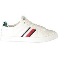 Leder Court Sneakers mit Streifendetail