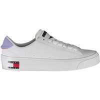 Plateau-Sneaker aus Leder