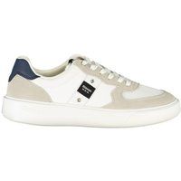 Off-White Leder Low-Top Sneaker