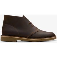 Braune Desert-Stiefelette aus Leder
