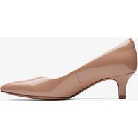 Lackleder Pumps mit Kitten Heel