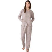Entspannendes Strick-Lounge-Pyjama-Set