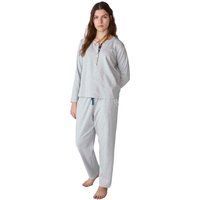 Langärmeliges Loungewear-Pyjama-Set