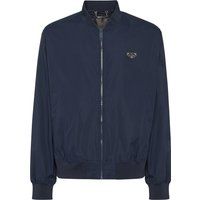 Herren Schwarze Leichte Bomberjacke