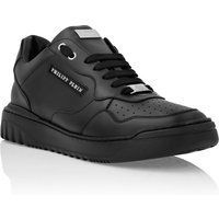 Matte Leder Low-Top Mode Sneaker