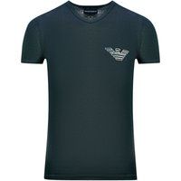 Herren V-Ausschnitt Logo T-Shirt