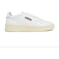 Weiße Leder-Sneakers