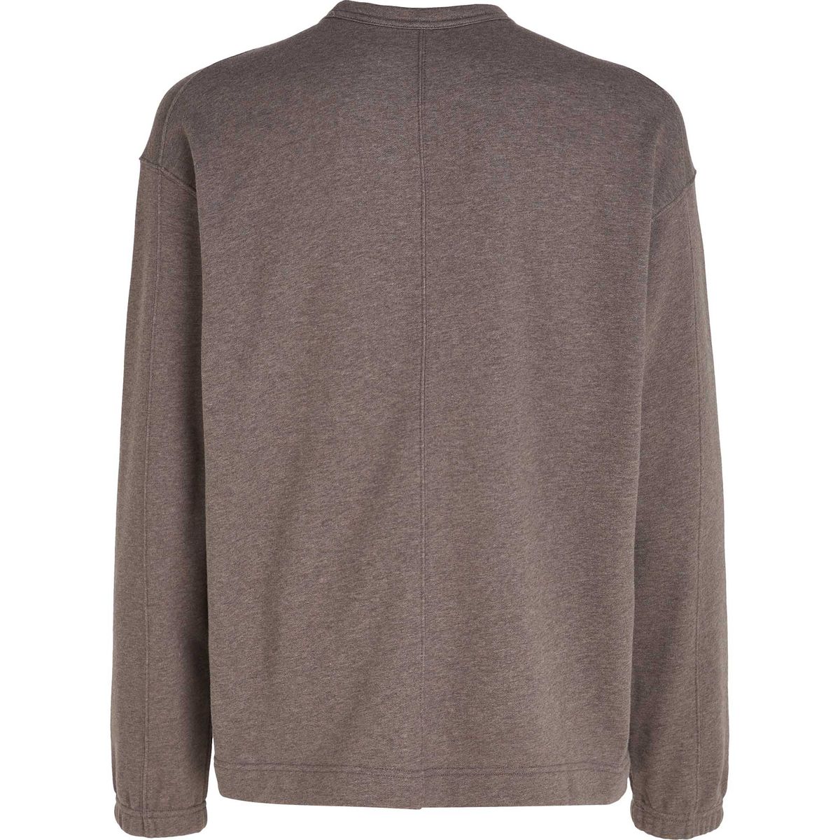 Lässiges Melange-Sweatshirt mit Logo