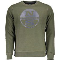 Baumwoll-Sweatshirt mit Rundhalsausschnitt