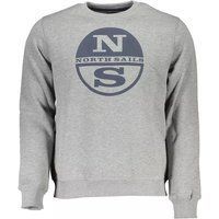 Klassisches Baumwoll-Sweatshirt mit Rundhalsausschnitt