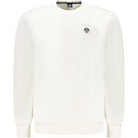 Klassisches Baumwoll-Sweatshirt mit Rundhalsausschnitt