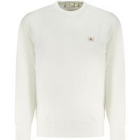 Minimalistisches Baumwollmischung Rundhals-Sweatshirt