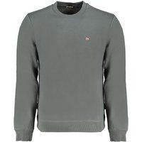 Minimalistisches Baumwoll-Sweatshirt mit Rundhalsausschnitt
