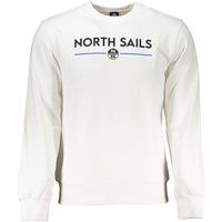 Off-White Rundhals Baumwoll-Sweatshirt