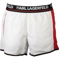 Schwimmshorts mit Logo-Gummibund