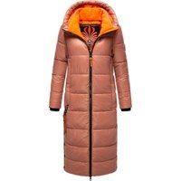 Damen Longline Gepolsterter Wintermantel