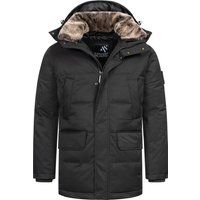 Herren Wasserabweisender Gepolsterter Winterparka