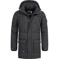 Klassischer Herren-Winterparka mit Steppfutter