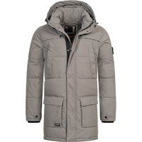 Klassischer Herren-Winterparka mit Steppfutter